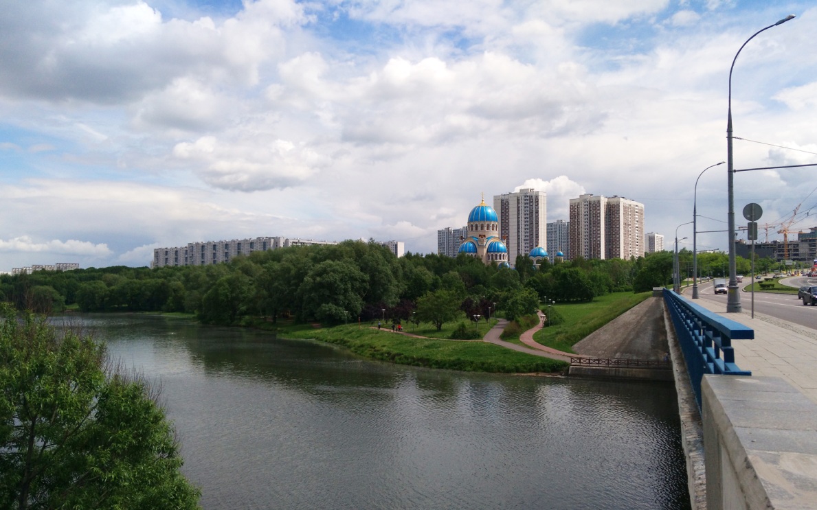 Два человека едва не утонули на Борисовских прудах в Москве