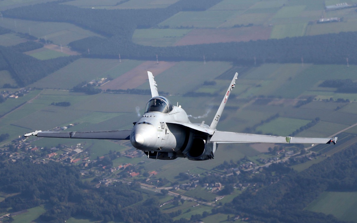 В Румынии подняли в воздух истребители F-18 из-за неопознанного дрона у границы
