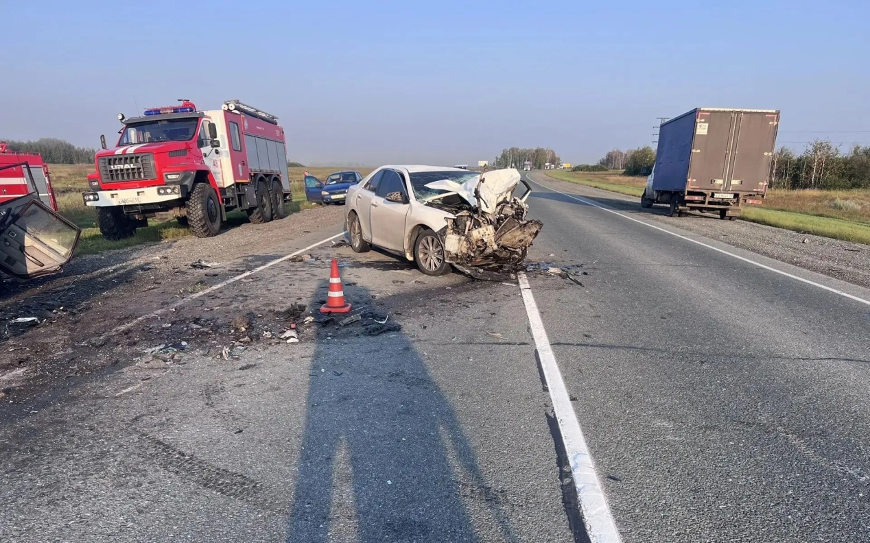 Два человека погибли, трое пострадали в ДТП в Новосибирской области