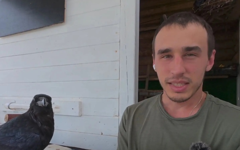 В Прикамье умер хозяин ворона Гоши блогер Александр Чугайнов