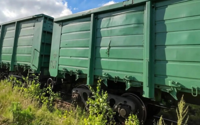 Вагоны сошли с путей на Свердловской железной дороге