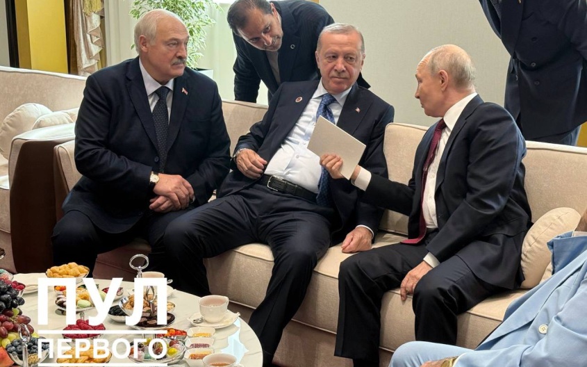 Путин, Лукашенко и Эрдоган провели диалог в непринужденной обстановке