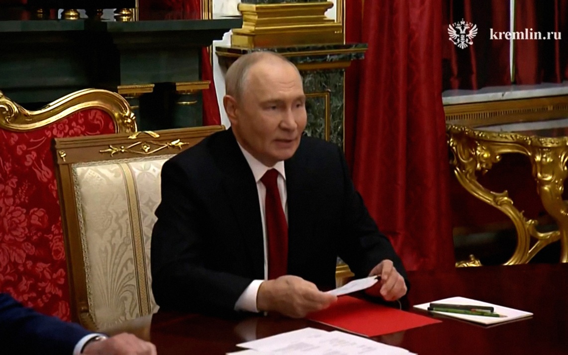 Путин начал встречу с Уиткоффом и Кушнером