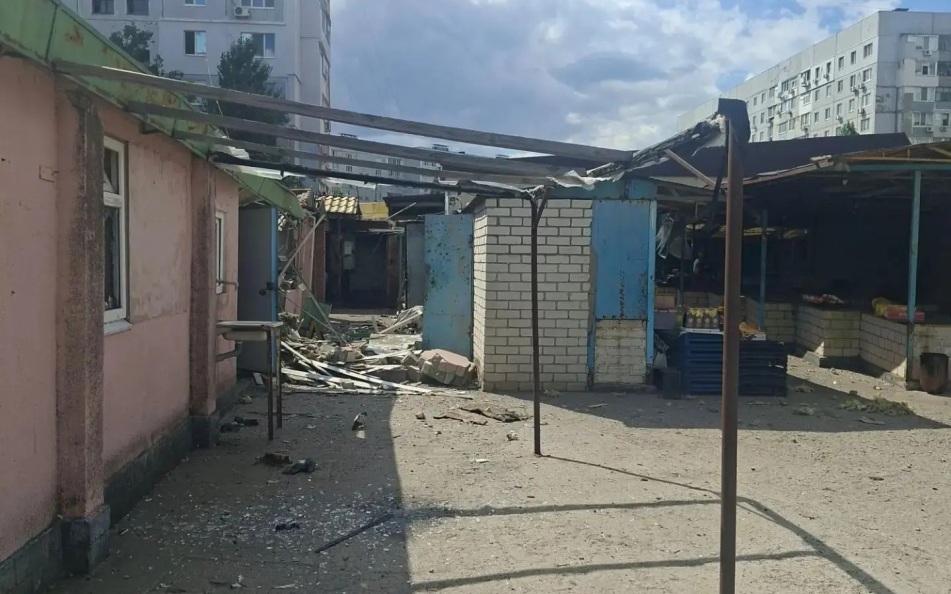 FPV-дрон ударил по рынку в Энергодаре, есть раненые