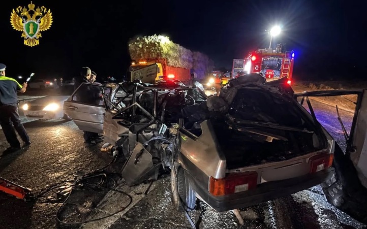 В Дагестане 4 человека погибли при лобовом столкновении двух авто