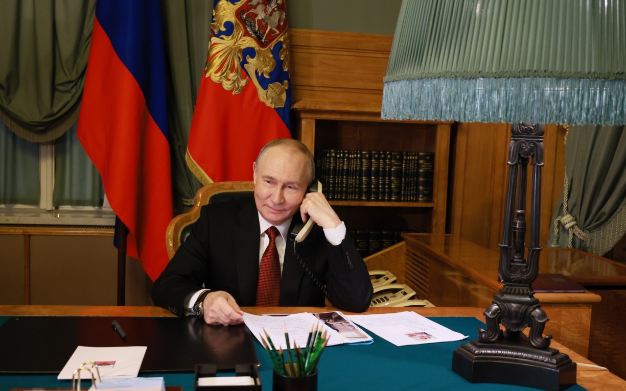 В Кремле сообщили о новом телефонном разговоре Путина
