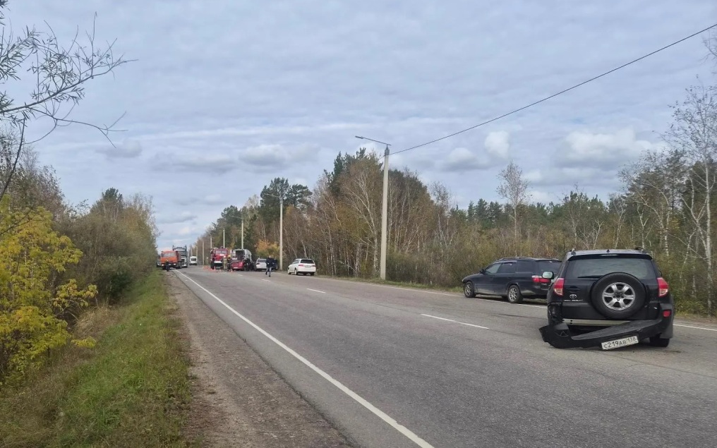 В Ангарске полиция выясняет обстоятельства массового ДТП