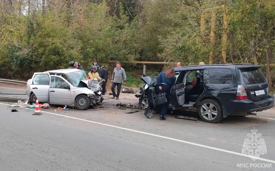 Два легковых авто столкнулись в Нижегородской области, погиб человек