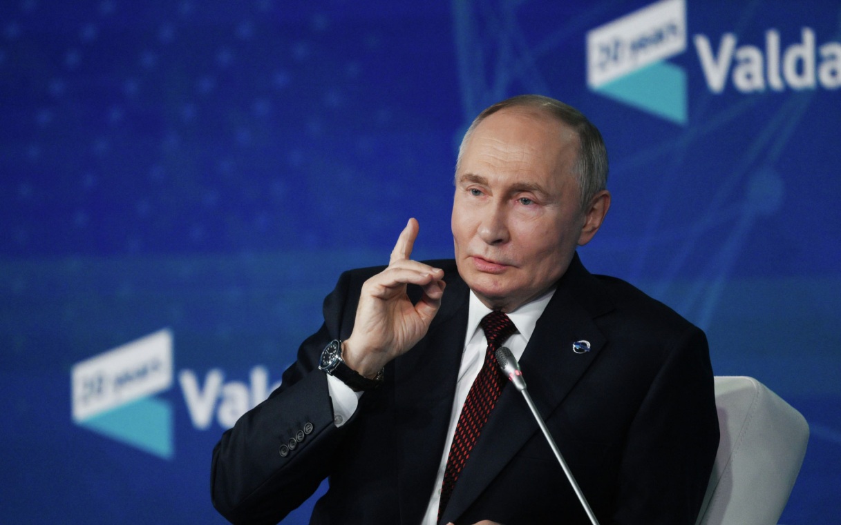 "Ответственность за будущее — не абстрактный лозунг": Путин обратился к миру