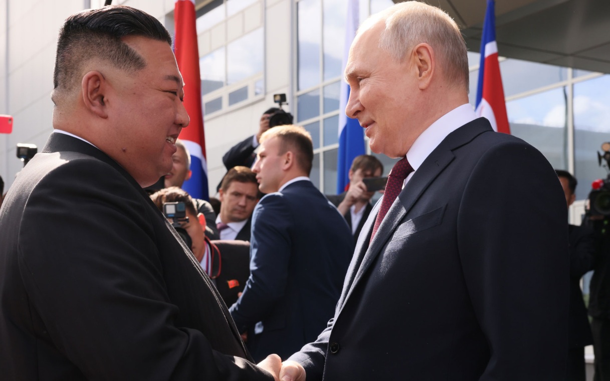 Ким Чен Ын в поздравлении Путину заверил его в неизменной поддержке России