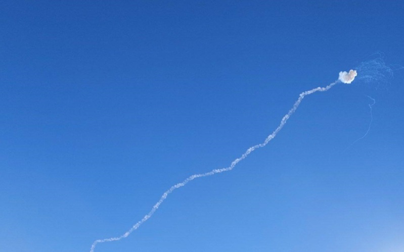 Система ПВО отражает атаку Украины на Севастополь