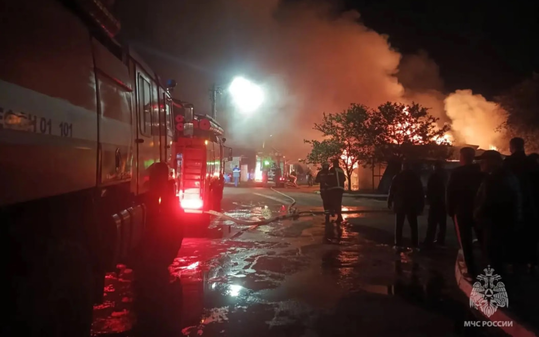 Пожар в центре Брянска удалось ликвидировать