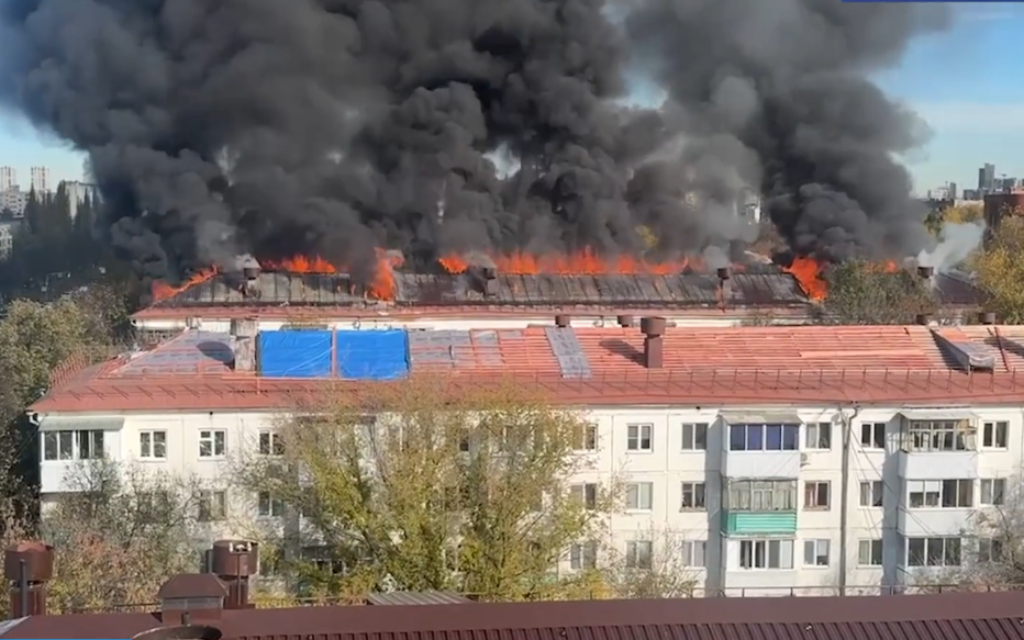 В Уфе два человека пострадали при пожаре в пятиэтажке