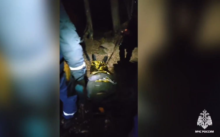 В Приморском крае с горы эвакуировали мужчину с травмой ноги