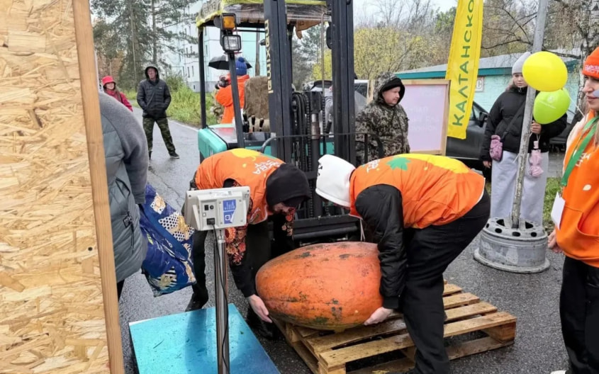 В Кузбассе сварили 200 л тыквенного супа и поставили гастрономический рекорд