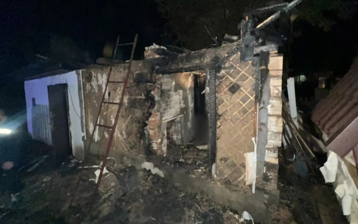 Житель Пензенской области погиб при пожаре в бане