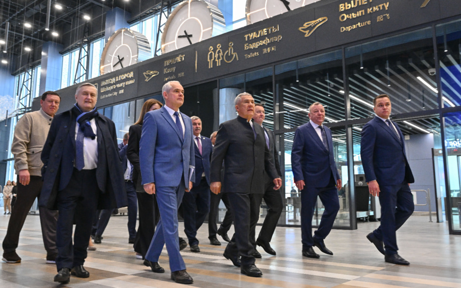 В аэропорту Казани начал работу новый терминал B