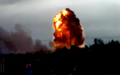 Раскаты взрывов раздались в Днепропетровске, Харькове и Изюме