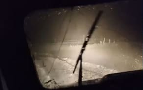 Заблудившегося в снегопад туриста спасли на Алтае