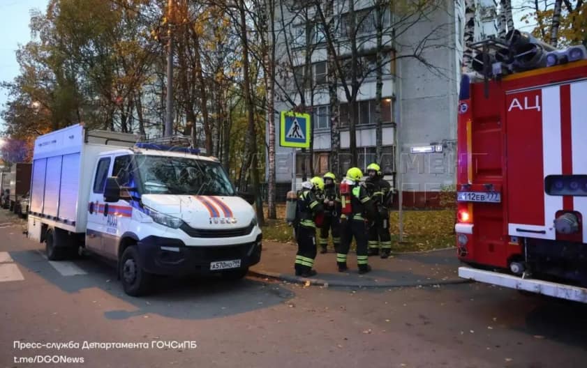 Пожарные потушили два возгорания на северо-востоке Москвы