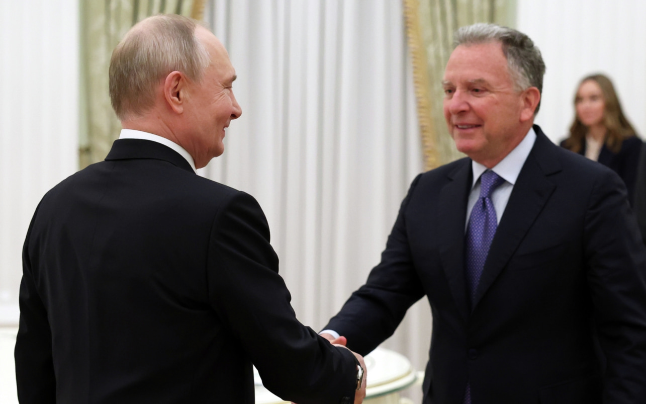 Путин встретится с Уиткоффом в Санкт-Петербурге