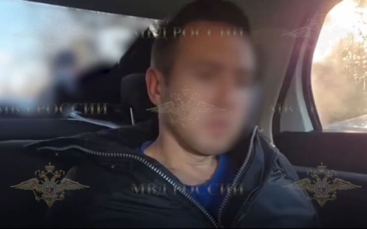 Ирина Волк опубликовало видео с задержанным по подозрению в двойном убийстве