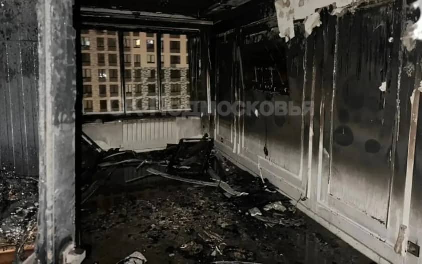 В результате пожара в подмосковной квартире погибла девочка, возбуждено дело