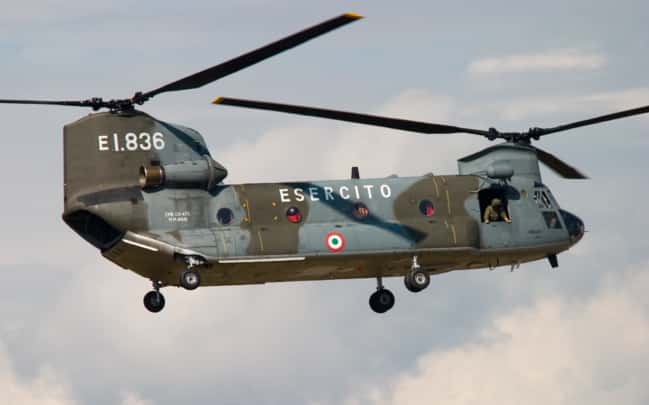 Итальянский вертолет CH-47 разбился в Боснии и Герцеговине