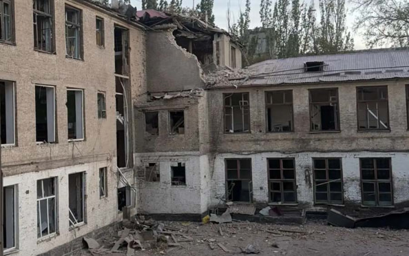 Атакованному ВСУ зданию Госархива ЛНР грозит обрушение