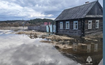 МЧС сообщило о подтоплениях в Красноярском крае из-за интенсивного снеготаяния