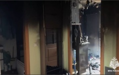 После пожара в Ижевске семь жителей дома обратились к врачам