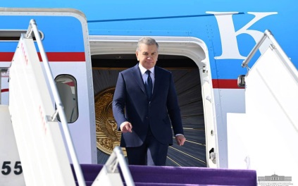 Глава Узбекистана Мирзиёев вылетел 8 мая в Москву