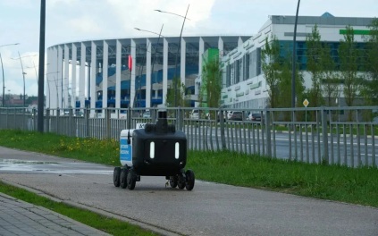 На улицах Нижнего Новгорода появились роботы-доставщики