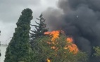 Губернатор Ставрополья показал кадры пожара после взрыва газовоза в Пятигорске