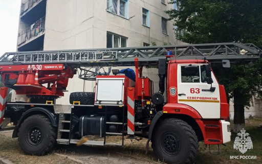 В ЛНР в результате пожара в квартире жилого дома погиб мужчина