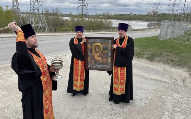 Икона Божией Матери освятила Пермь