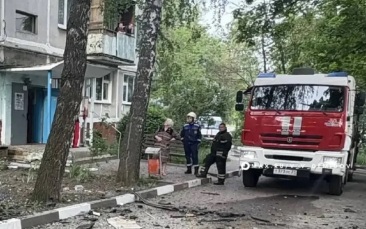 Во время атаки в Белгороде повреждена крыша дома