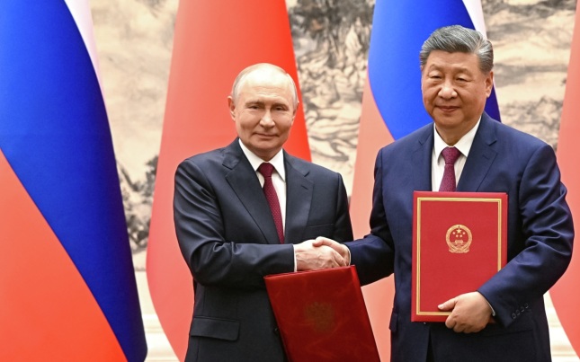 Путин и Си Цзиньпин подписали Заявление об укреплении всеобъемлющего партнерства