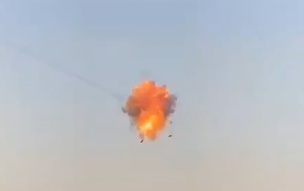 В Ростове сбитый БПЛА повредил многоэтажный дом