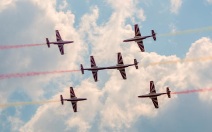 Британская пилотажная группа Red Arrows вынуждена сократить количество самолетов