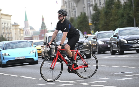 В Москве из-за велофестиваля перекрыт центр города