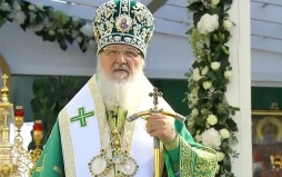 Московский мэр поздравил патриарха Кирилла с днем тезоименитства