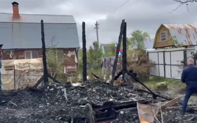 В СК назвали причину пожара в Подмосковье, в котором погибли пять человек