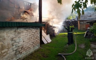 Двое детей погибли в результате пожара в Алтайском крае