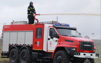 При пожаре на складе в Ставрополье погиб один человек