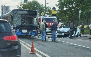 На северо-востоке Москвы произошла серьезная авария с пассажирским автобусом