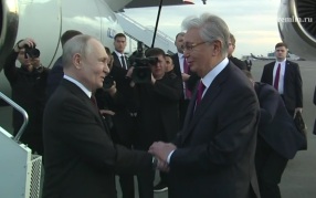 Владимир Путин прибыл в Казахстан