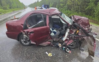 В Тюменской области произошло смертельное ДТП с двумя авто