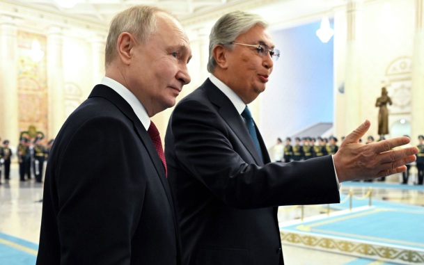 Путин и Токаев обменялись благодарностями