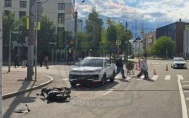 По факту ДТП со скутером в Москве проводится проверка ГИБДД